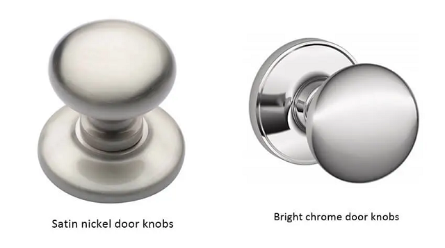 Silver Door Knobs